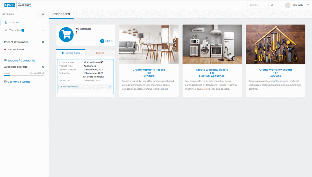 Mywarrantyhub